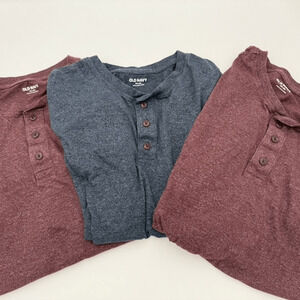 Boys Henleys Shirts Lot of 3